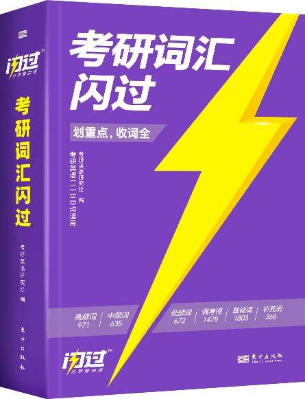 《考研词汇闪过》